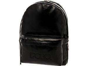 Σακίδιο πλάτης 1+1 θέσεων POLO Vinyl Black-Μαύρο (9-01-031-2001 2022) -Ανακάλυψε Τσάντες Εκδρομής για βόλτα, διακοπές και για κάθε περίσταση σε μοναδικές τιμές που θα απογειώσουν το στυλ σου από το Oikonomou-shop.
